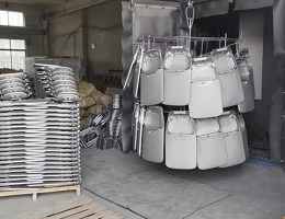 തെരുവ് വിളക്കിന്റെ മണൽ സ്ഫോടനം